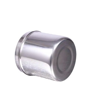 Tarro de Algodón Medicinal de Acero Inoxidable con Tapa para Esterilización y Almacenamiento, Capacidad de 100 ml - Product Image 1