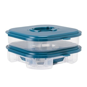 Potente Trampa para Cucarachas de Plástico Sólido Ligero y Ecológico para el Hogar, Caja Trampa para Cucarachas para Cocina y Baño, Forma Cuadrada, Transparente - Product Image 1