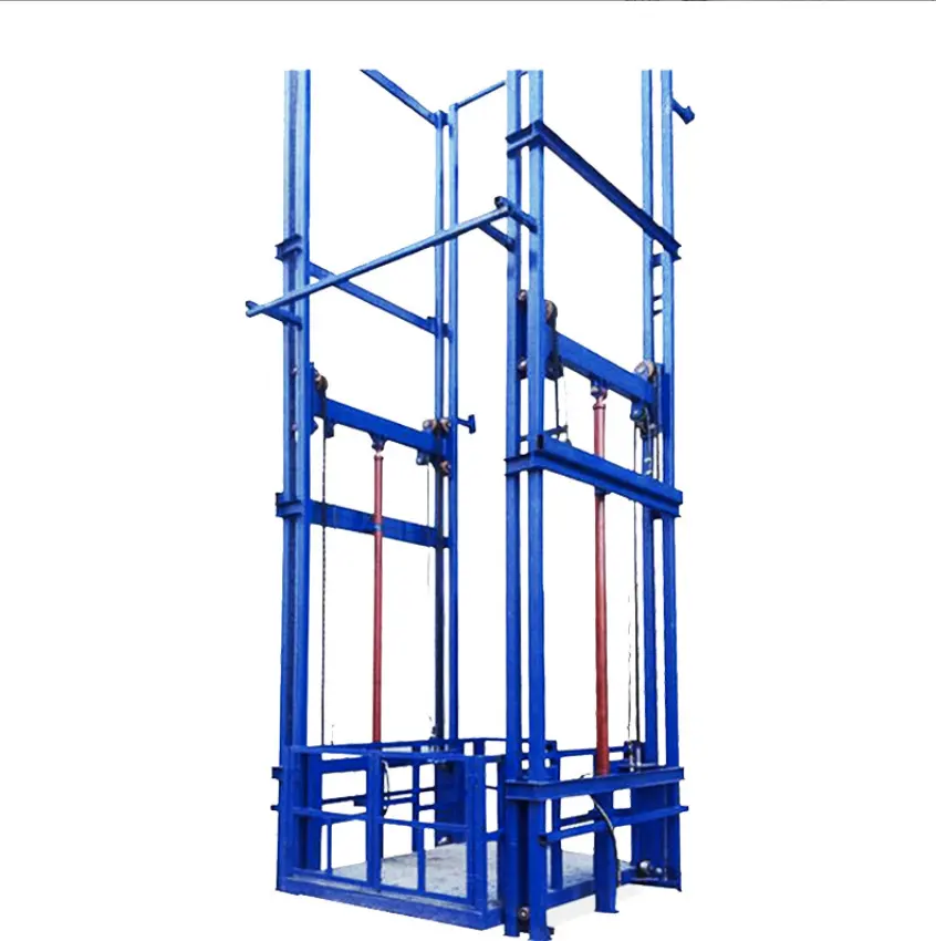 Thang máy thủy lực 3 tầng kính công suất lớn nhỏ di động thang máy chở hàng bằng thép không gỉ thang máy nhà nhỏ