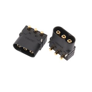 Conectores de Montaje en PCB Amass MR60PB (Vertical) y MR60PW-M (Horizontal), Conectores de Alta Corriente de 30A-60A para Placas de ESC/Motor RC - Product Image 2