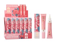 Nouvelle Crème Anti-Rides et Éclaircissante pour les Yeux au Rose Doux, pour Femmes, Tous Types de Peau, Lotion Hydratante Marque Privée OEM/ODM