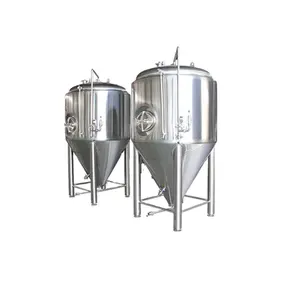 Máquina de processamento de fermentação unitank 1500l para fazer cerveja