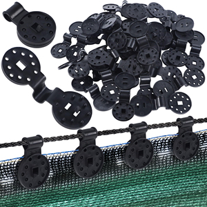 Clips para Tela de Sombra, Abrazaderas para Malla, Accesorios y Ojales para Cubiertas de Malla y Telas de Protección Solar en Jardín, Patio Trasero e Invernadero - Product Image 3