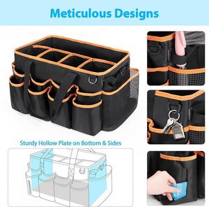 Sac de rangement portable pour nettoyage certifié BSCI, sac de rangement pour nettoyage, sac fourre-tout pour femme de ménage, sac pour outils de lavage de voiture - Product Image 5