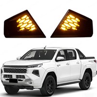 Feux de jour, éclairage de pare-chocs avant, clignotants LED jaunes, feux de brouillard LED pour Hilux Travo 2026+ OverLand