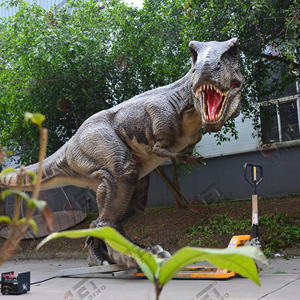Modelo de dinosaurio Animatronic, modelo simulado hecho a mano T-rex robótico Artificial con sonido, parque de <span class=keywords><strong>dinosaurios</strong></span> - Product Image 3