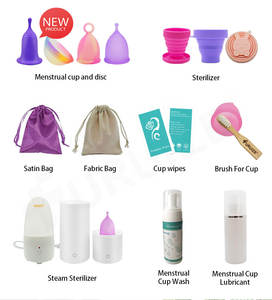 Furuize-cepillo de bambú para la Mensuración, cepillo de disco para una limpieza fácil, Copas Menstruales - Product Image 4