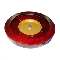 Roulette en bois de luxe professionnelle de 18 pouces de diamètre pour adultes, jeu de table de casino