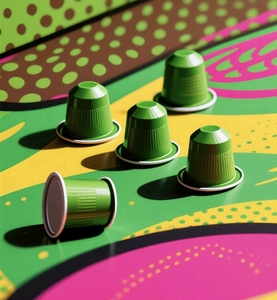 Zero Sugar Matcha Coffee <strong>Pods</strong> for <strong>Nespresso</strong> Original Premium Japanese Style Green Tea Capsules - Product Image 2