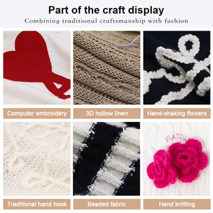 2025 nuovo maglione in maglia autunno/inverno e pantaloni larghi in maglia Set da donna - Product Image 5