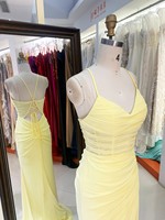 Robes de mariée 2027 pour invitées avec bretelles spaghetti, robe de bal longue jusqu'au sol