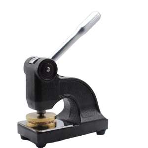 Sceau en métal Zequan, sceau à embosser personnalisé avec logo, <span class=keywords><strong>tampon</strong></span> de <span class=keywords><strong>notaire</strong></span>, diamètre 40 mm, pour usage de bureau - Product Image 1