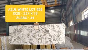 Losas de Piedra Natural Azul Blanco, Corte Personalizado, Revestimiento de Paredes y Pisos para Hoteles Modernos, Encimeras de Alta Gama para Residencias y Comercios - Product Image 2