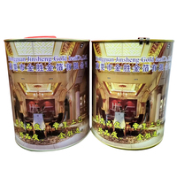 1.5 kg/set vernis à base d'huile pour la dorure à la feuille d'or Art le cadre de revêtement supérieur huile de protection dorée au plafond