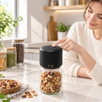 Scelleuse sous vide électrique domestique 2027 pour bocaux Mason, fonctionnement à 1 bouton, affichage numérique, pour la mise en conserve et le stockage alimentaire, avec accessoires