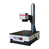 Machine de marquage laser à fibre portable 30W 60W 100W refroidie par air Mopa M7 pour le codage de pièces métalliques, atelier et petites entreprises