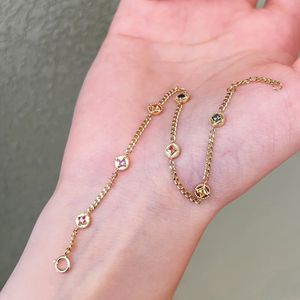 Pulsera de Cadena Cubana Xinfly de Oro Sólido de 18k con Zafiros Coloridos, Estrella de la Suerte para Mujer, Amuleto Astrológico - Product Image 2