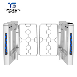 Nhà máy nóng bán Flap rào cản turnstile kiểm soát truy cập Swing Gate với nhận dạng khuôn mặt cho siêu thị Acess kiểm soát turnstile - Product Image 1
