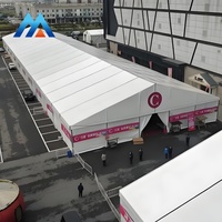 Tenda Pesta dari Aluminium Padat Tahan Angin Ukuran Kustom Ruang Luas untuk Acara dan Aktivitas Luar Ruangan