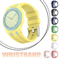 Bracelet AP pour montre Royal Pop, bracelet de remplacement en silicone TPU pour hommes et femmes