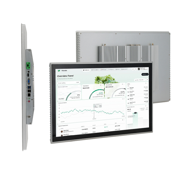 8 10 12 15 21.5 Inch Industrial Automation Touch Panel PC IP65 Embedded Mount Industrial Touchscreen Monitor With Win 11/Linux