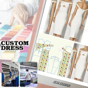 Oem ODM nhà sản xuất biểu tượng tùy chỉnh đơn đặt hàng nhỏ Đảng cao cấp quần áo chất lượng cao Y2K phong cách ren mùa hè thanh lịch ăn mặc giản dị - Product Image 2