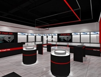 Boutique d'informatique Design Boutique d'ordinateur Décoration Boutique d'ordinateurs Affichage intérieur