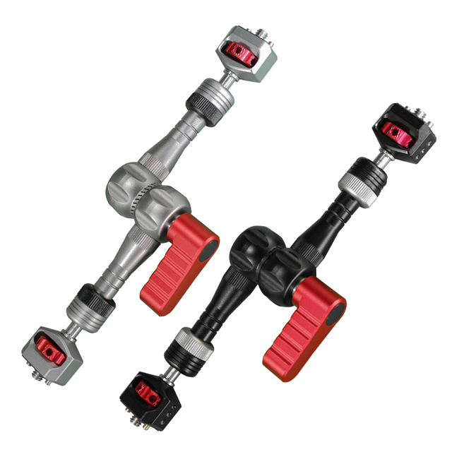 Professional 7 Inches Adjustable Friction Power Articulating Magic Arm 1/4 Screw Arri Pins Camera Accessories