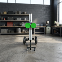Bras robot manipulateur de verre GT 2, nouvelle construction avec moteur et PLC pour la manutention de charges, portée maximale 178 kg, hauteur maximale 1,4 m