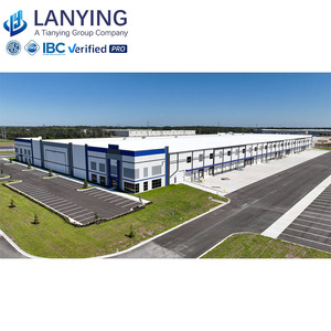 Chất lượng cao Thiết kế hiện đại Modular thép kho prefab hội thảo xây dựng - Product Image 4