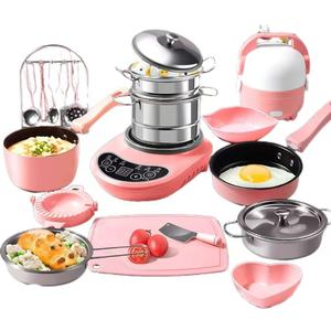 Mini juguetes de cocina para niños, cocina Real, cocina, simulación de cocina, utensilios de cocina, regalos de vacaciones para niños y niñas - Product Image 1