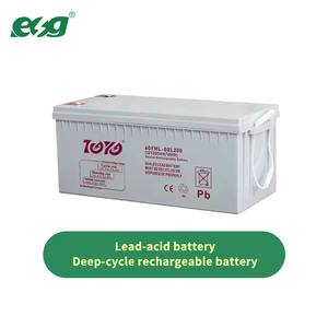 Esg nhà máy trực tiếp UPS pin 12V 150-250ah sạc năng lượng mặt trời lưu trữ pin axít chì - Product Image 2