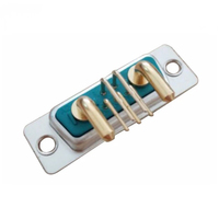 Conector d-sub para soldadura, 7W2, 3W3, 5W5, corriente más grande, 30A, 40A, 50A, conector macho y hembra vertical/Derecha