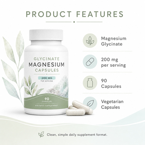 Cápsulas de 500 mg de Complejo de Citrato de Magnesio, Bisglicinato de Zinc y Treonato de Zinc Personalizadas, Mejoran la Inmunidad, OEM/ODM Personalizable - Product Image 5