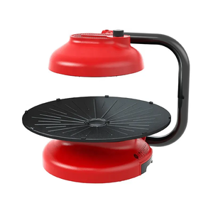 健康便携式双扇台式红外旋转烤盘电动烧烤炉不粘烧烤炉 - Product Image 4