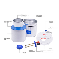 Calorimètre électrique en aluminium à structure séparée complète, instrument de mesure de la capacité thermique spécifique, équipement de laboratoire de physique