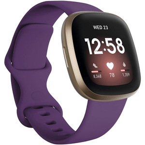 Correa de reloj para <span class=keywords><strong>Fitbit</strong></span> <span class=keywords><strong>Versa</strong></span> 4 <span class=keywords><strong>3</strong></span>/Sense, muñequera de silicona suave, pulsera deportiva, Correa para <span class=keywords><strong>Fitbit</strong></span> Versa3/Sense STRAP - Product Image 5