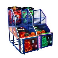 Threeplus – machine de jeu d'arcade de basket-ball à pièces de monnaie, échange de tir, machine de sport pour centre de jeu pour adultes