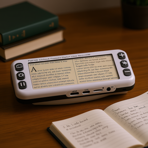 Loupe vidéo électronique portable HD de 5 pouces sans écran tactile avec zoom 2X 48X, modèle D0100X32KB8 - Product Image 2