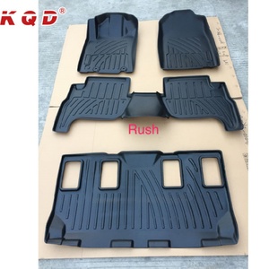 TPO Car Rear Tray Mats Car Rear Trunk Tray Auto Carpet Trunk Mat Car Boot Mats for Rush/Terios 2018 2019 - Product Image 2