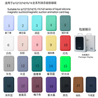 Aksesoris Elektronik Trending: Kantung Kartu Ponsel Silikon, Dompet Kartu Magnetik, Casing Ponsel dengan Kantung Kartu, Hadiah Promosi