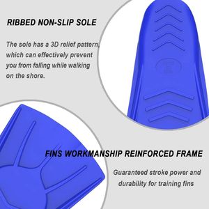 Fabricación en fábrica Entrenamiento <span class=keywords><strong>Aletas</strong></span> de natación flotantes <span class=keywords><strong>Aletas</strong></span> de natación cortas <span class=keywords><strong>Aletas</strong></span> de natación para niños adultos - Product Image 4