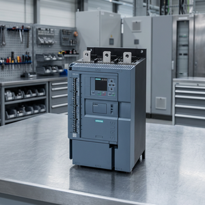 Unidad de Control de Motor con Arranque Suave Siemens 3RW55, Panel de Control Automático para Sistemas de Accionamiento Industrial - Product Image 3