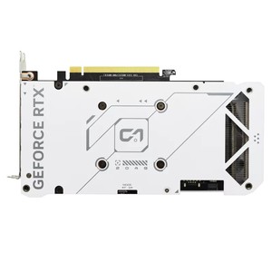 การ์ดจอ Dual GeForce RTX 4060 White OC Edition 8GB GDDR6 สำหรับเล่นเกม รองรับ DLSS3 พร้อมพัดลมคู่ สำหรับคอมพิวเตอร์ตั้งโต๊ะ - Product Image 5