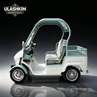Moto électrique ULASHKIM, moteur 500W, 48V, roue en aluminium 300-10, moto électrique à quatre roues, cyclomoteur, scooter pour personnes âgées