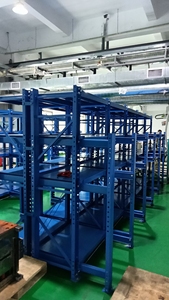 Estante de molde <span class=keywords><strong>Industrial</strong></span> de 2-6 capas con polipasto Estante de herramientas personalizado con cajones Capacidad de estante de molde de acero 500-1000KG - Product Image 5