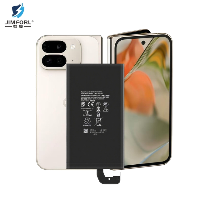 Wholesale Replacement 4650mAh 3.9V Li-Ion Battery Pack (Black) for Google Pixel 9 Pro Fold Mobile Phone JImforl G-9PF in Stock