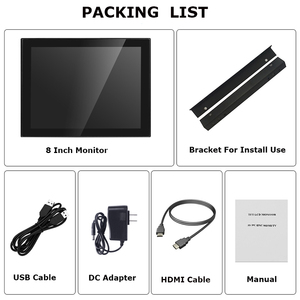 Zhixianda 9.7 inch 1024*768 không thấm nước công nghiệp pcap màn hình cảm ứng <span class=keywords><strong>LCD</strong></span> màn hình cảm ứng điện dung hiển thị với HD-MI <span class=keywords><strong>VGA</strong></span> cổng USB - Product Image 3