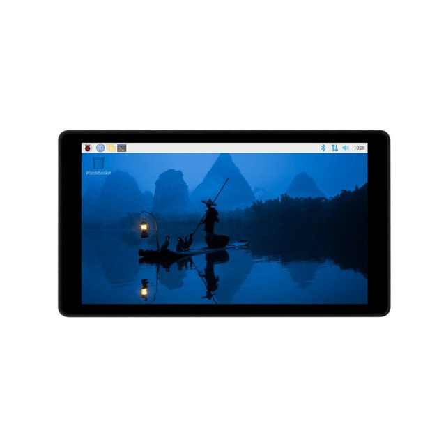5inch DSI Capacitive Touch Display 720 * 1280 IPS Optical Bonding Toughened Glass Panel DSI Interface 5-Point Touch Aluminum