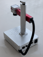 Machine de marquage laser à fibre portable 20W, mini graveur laser léger pour acier inoxydable, aluminium et bijoux